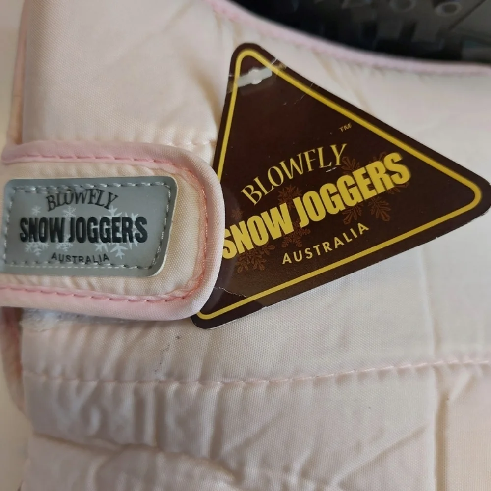 BLOWFLY Snow Joggers Womens Size 9 Slip On Winter Boots Pink EU 42